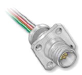 Series 811 HD Wall Mount Receptacle Connector Pigtails 811-003-02