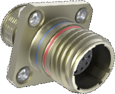 Square Flange Receptacle Connectors, Environmental 806-013