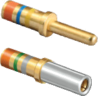 Size 16 Power Crimp Contacts for AWG #16-20 Wire 809-110 809-111