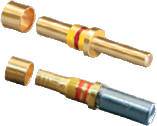 Size 16 Coaxial Crimp Contacts for 50 and 75 ohm Coaxial Cable, 809-114, 809-115, 809-116, 809-117