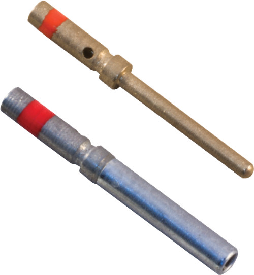 Size 22HD Thermocouple Pin and Socket Contacts, 850-144 and 850-145