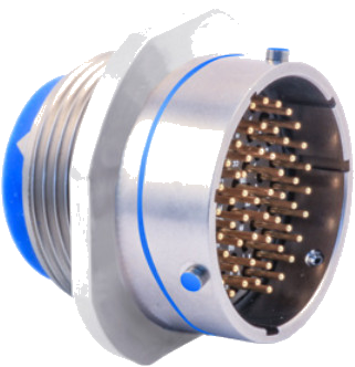 MIL-DTL-26482 Series II Type Bayonet, Cable Connecting Receptacle, 260-002-71