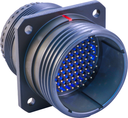 Filtered Wall Mount Receptacle, MIL-DTL-28840 Type 240-288W