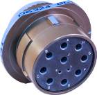 D38999/49 and 234-105-49 In-Line Receptacle with Rear Release Crimp Contact
