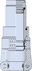 Straight EMI/RFI Environmental Backshell AS85049/17