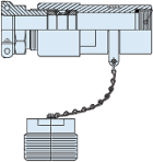 Straight Environmental Backshell AS85049/4 Style 1