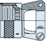 Straight Non-Self-Locking Strain Relief MIL-DTL-28840/1