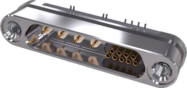 Vertical PCB-Mount Twinax and Combo Twinax Plug and Receptacles, Series GMMD