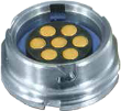 Panel Mounting Receptacles with Solder Cup Terminals, 860-005R