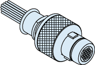 892-007 Nano Circular Breakaway Plug Connector