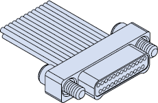 891-001 and 891-002 Nano Rectangular Connectors with Insulated Wire