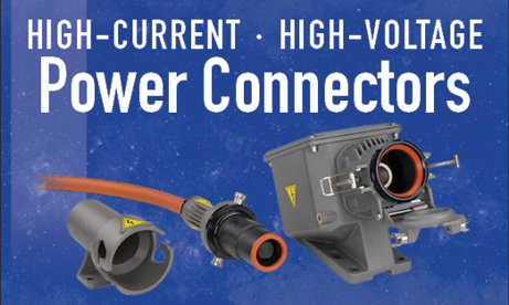 High-Current High-Voltage Power Connectors