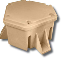 Semper Tan Composite Junction Boxes 140-106