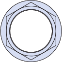 Self-Locking Jam Nut 979-019