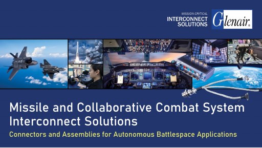 Missile and Collaborative Combat System Interconnect Solutions title slide