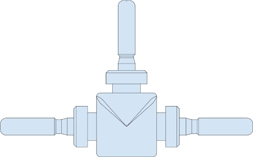 High-Power Tee Transition 971-251