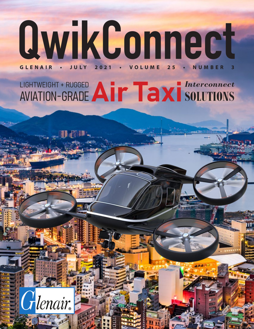Lightweight + Rugged Aviation-Grade Air Taxi Interconnect Solutions