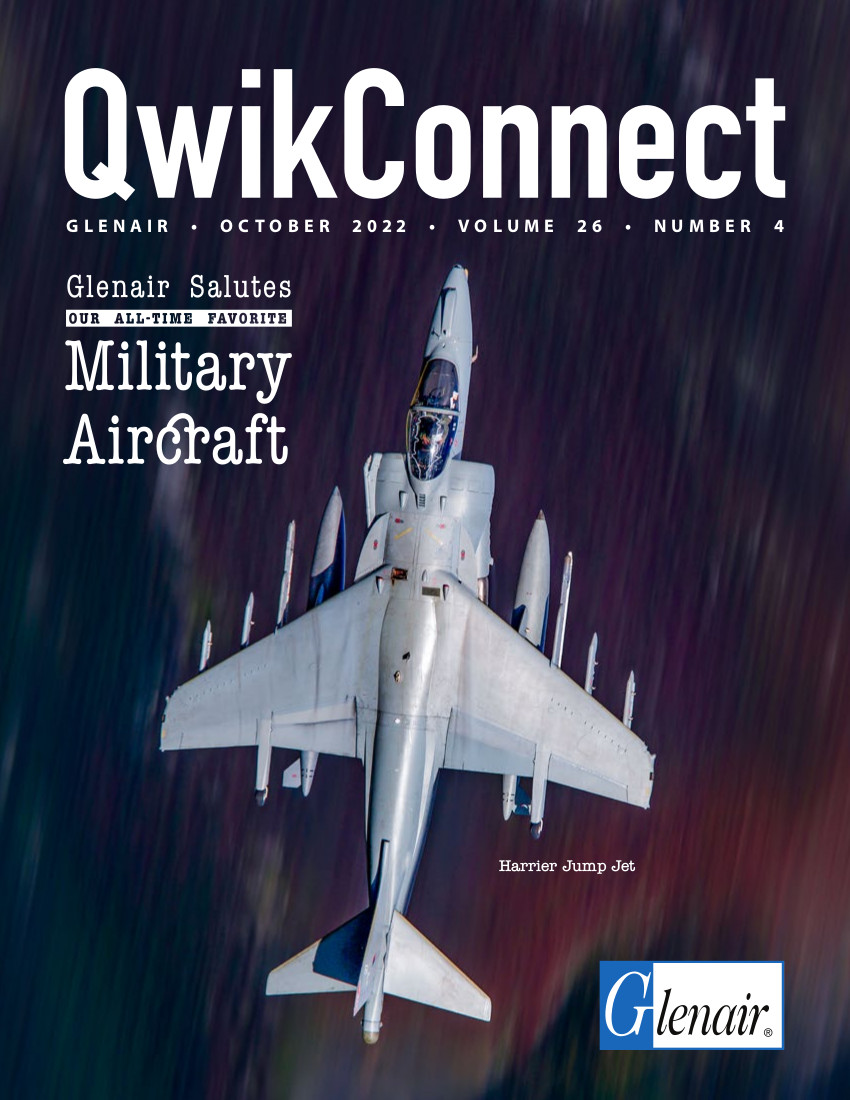 QwikConnect 2023 Calendar Issue: Glenair Salutes Our All-Time Favorite Military Aircraft