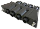 Plug Shell Size 02 Assembly for Clamp with Strain Relief