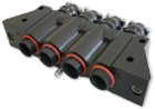 Receptacle Shell Size 02 Assembly for Clamp with Strain Relief
