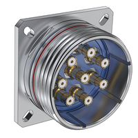 SuperNine RF Wall-Mount Receptacle, Slotted Holes 233-290-00