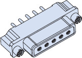 Plug Connectors with Straight Tail PCB Socket Contacts, 791-014