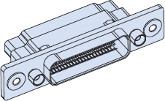 Float Mount Receptacle Connectors with Crimp-and-Poke Pin Contacts, 791-017