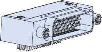 Receptacle Connectors with Right Angle PCB Pin Contacts, 791-032