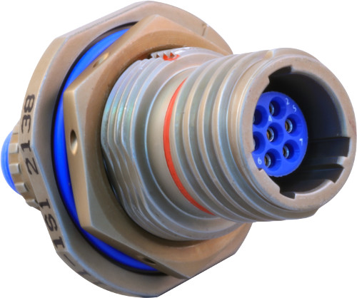 Jam Nut Mount Receptacle Connector M28840/14