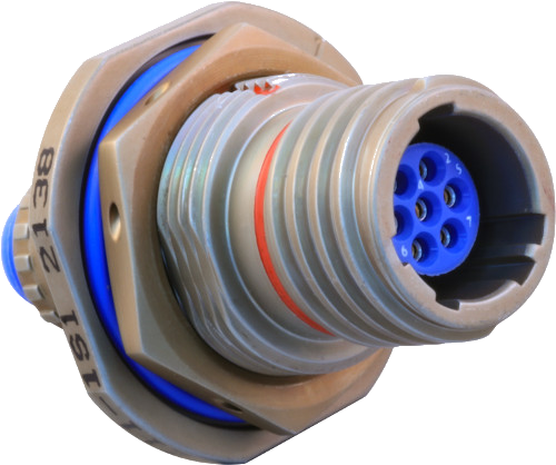 Jam Nut Mount Receptacle Connector M28840/14