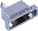 Qwik-Ty arm for cable strain relief. Round cable entry. Top, Side, or 45° entry options, 500-012