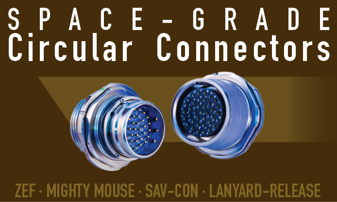 Space-Grade Circular Connectors