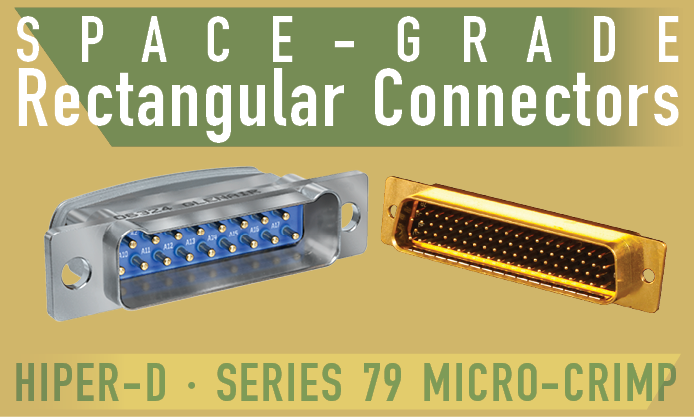 Space-Grade Rectangular Connectors