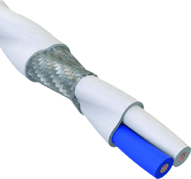 1120 Ohm Shielded Twisted Pair Cable, #24 AWG, 963-164-24