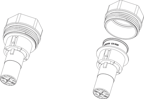 SpeedMaster Socket and Pin Modules, Subsea and SGEMP 858-103 858-104