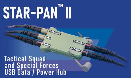 STAR-PAN™ II Soldier Data / Power Hub: For Improved Tactical Squad Situational Awareness