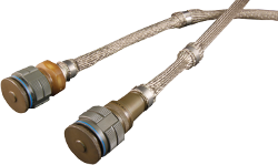 Lightweight Composite Metal-Clad EMI/RFI Braided Shielding AmberStrand®