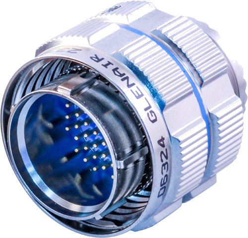 1K PSI Crimp-Contact Piston-Sealed Connectors, Fuel-Resistant 233-274