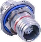 D38999 Series III Hermetic Bulkhead Feed-Thru with 10G High-Speed Contacts, 233-263