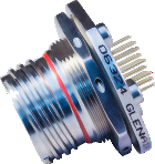 D38999 Series III Hermetic PC Tail Receptacles with Threaded Stand-Off, 233-267