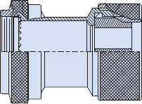 Extender Backshell with Keyed Grommet Seal 377HS121