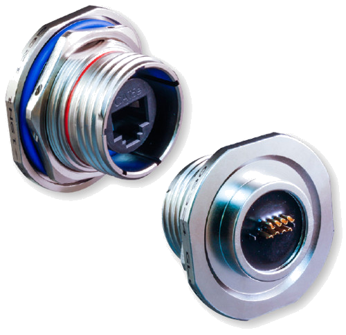 RJ45 Receptacle with Solder Cups 233-303