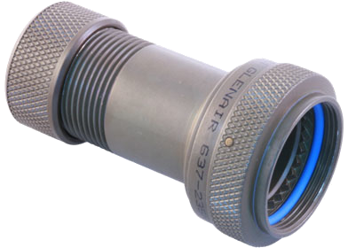Environmental Feedthrough Backshell for RJ45 Series Connectors, 637-235