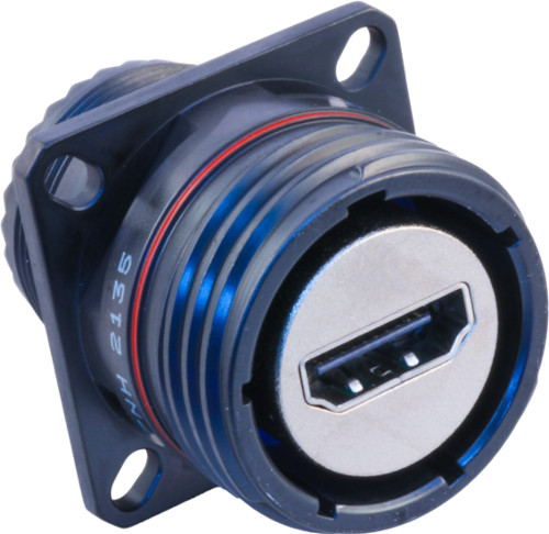 Panel Mount Couplers with Accessory Threads, 233-360