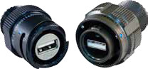 ITS SuperSeal™ (5015 Intermountable) Reverse-Bayonet USB 2.0 Connectors