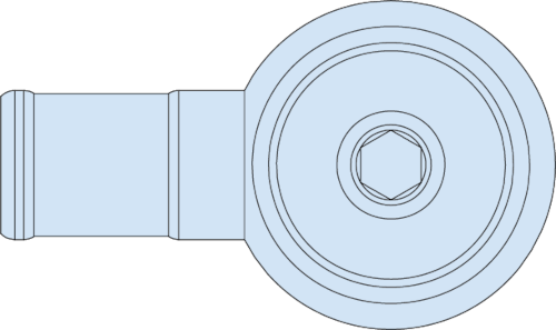 Crimp Terminal Lugs for TurboFlex Cable, 851-007