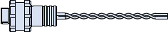 Micro-PSI Flying-Lead Pigtail Assembly, 7071-0572