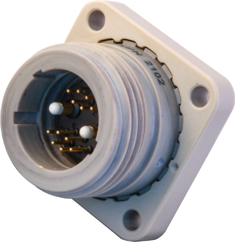 700-226 SeaKing™ PEEK Flange Connector Receptacle (FCR)
