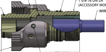 707-0088 SeaKing™ Power Cable Connector Plug (CCP) Size 32