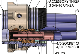 707-0142 SeaKing™ Power Size 64 Connectors